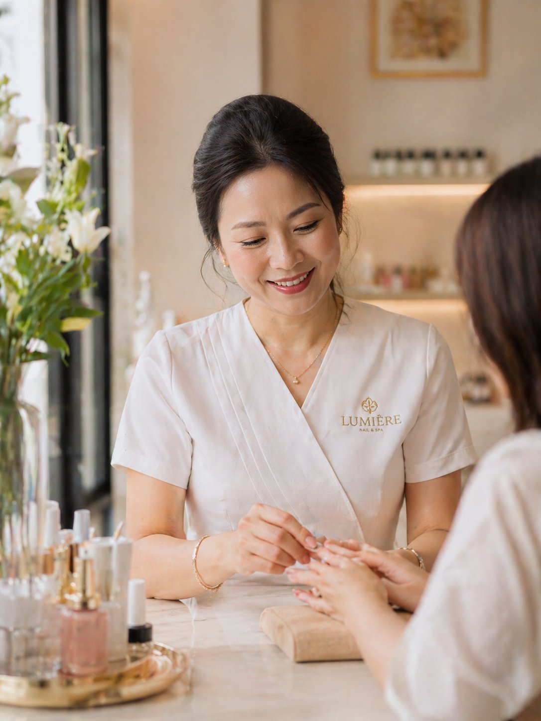 Teamet bag Angel Nails DK